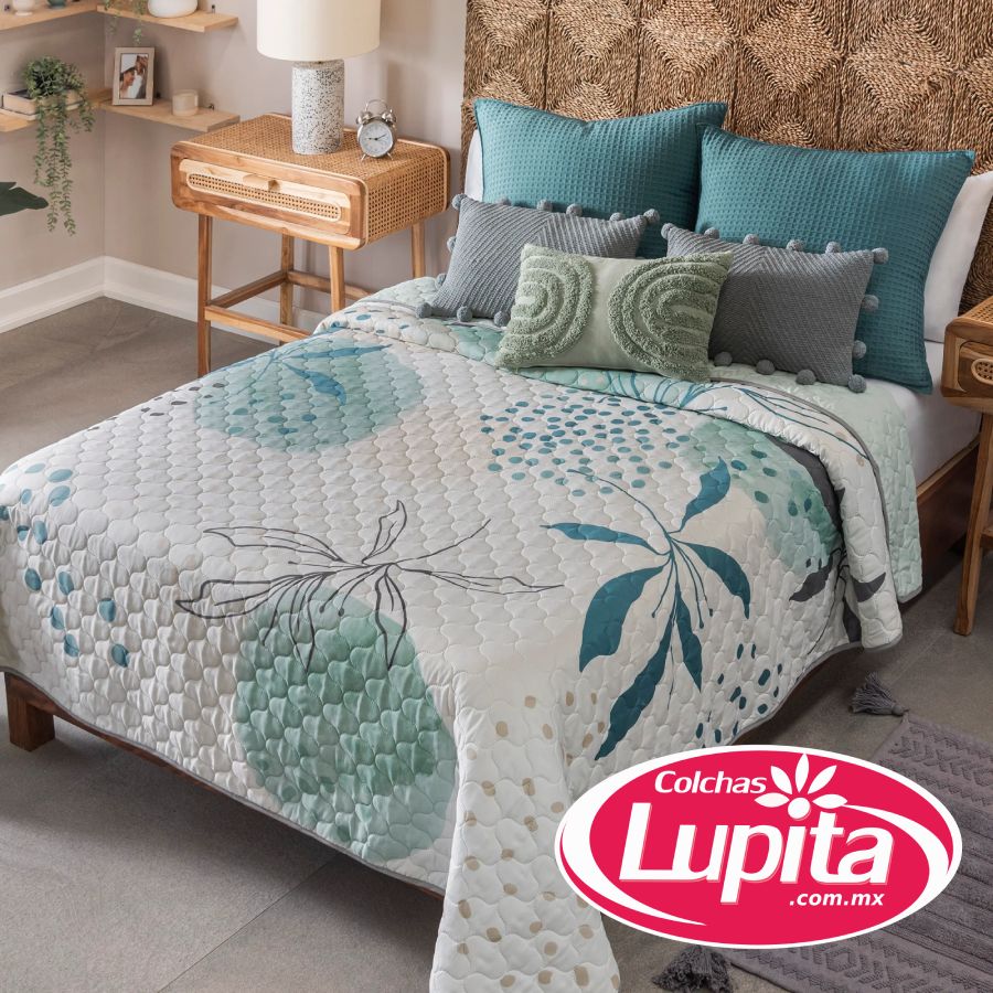 EDREDON NOVO MAT FIJI (Vianney 23) Colchas Lupita