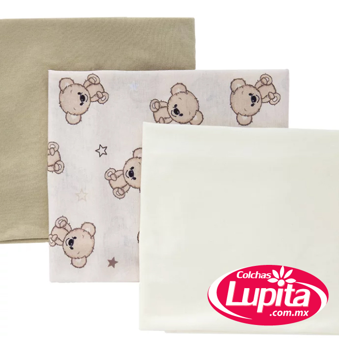 SET DE SABANITAS TEDDY BEAR (Chiquimundo)