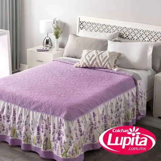 [000865050004] COLCHA KS LAVANDA (Vianney 24)