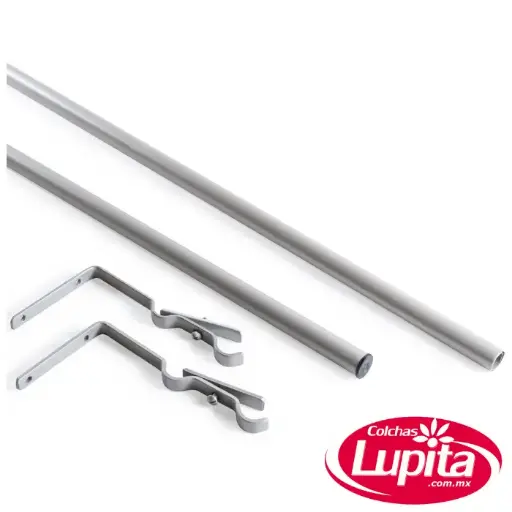 [000651530000] TUBO 1,00A1,80 DOBLE OLIMPIA PLATINADO (Vianney 24)