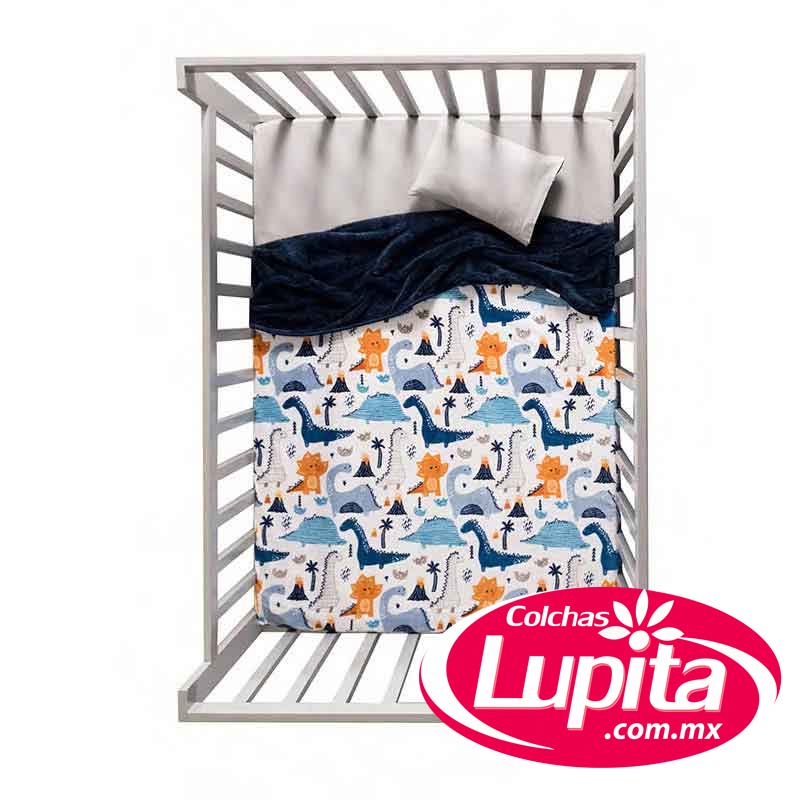 COBERTOR BABY SIBERIA CARRIOLA DINOSAURIOS (Vianney 24)